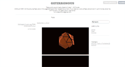 Desktop Screenshot of giferronous.tumblr.com