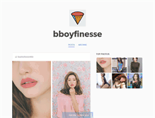 Tablet Screenshot of bboyfinesse.tumblr.com