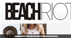 Desktop Screenshot of beachriot.tumblr.com