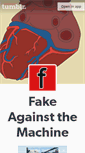 Mobile Screenshot of fakeagainstthemachine.tumblr.com