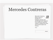 Tablet Screenshot of mercedescontreras.tumblr.com