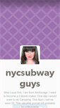 Mobile Screenshot of nycsubwayguys.tumblr.com