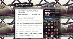 Desktop Screenshot of giannprincesa.tumblr.com