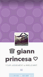 Mobile Screenshot of giannprincesa.tumblr.com