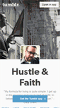 Mobile Screenshot of hustleandfaith.tumblr.com