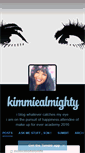 Mobile Screenshot of kimmiealmightyy.tumblr.com