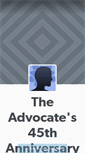Mobile Screenshot of advocate45.tumblr.com