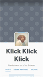 Mobile Screenshot of klickklickklick.tumblr.com