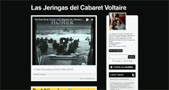 Desktop Screenshot of elcabaretvoltaire.tumblr.com