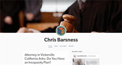 Desktop Screenshot of chrisbarsness.tumblr.com