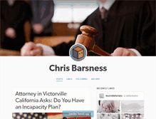 Tablet Screenshot of chrisbarsness.tumblr.com