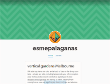 Tablet Screenshot of esmepalaganas.tumblr.com