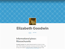 Tablet Screenshot of elizabethgoodwin.tumblr.com