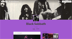 Desktop Screenshot of bloodysabbath.tumblr.com