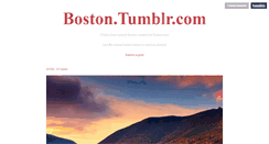 Desktop Screenshot of boston.tumblr.com