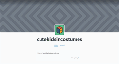 Desktop Screenshot of cutekidsincostumes.tumblr.com