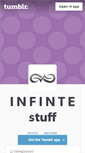 Mobile Screenshot of infinite-seconds.tumblr.com