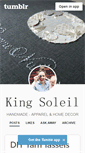 Mobile Screenshot of kingsoleil.tumblr.com