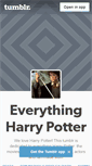 Mobile Screenshot of everythingharrypotter.tumblr.com