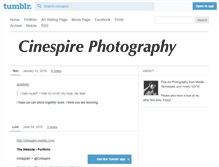 Tablet Screenshot of cinespire.tumblr.com