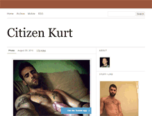 Tablet Screenshot of citizenkurt.tumblr.com