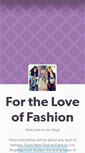 Mobile Screenshot of fashionmeetsyou.tumblr.com