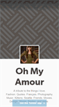 Mobile Screenshot of ohmyamour.tumblr.com