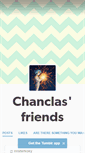 Mobile Screenshot of chanclasfriends.tumblr.com