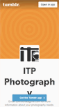 Mobile Screenshot of itp-photography.tumblr.com
