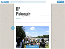 Tablet Screenshot of itp-photography.tumblr.com