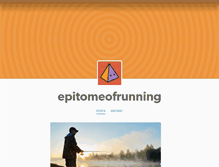 Tablet Screenshot of epitomeofrunning.tumblr.com