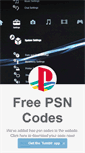 Mobile Screenshot of freepsncodesnow.tumblr.com