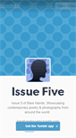 Mobile Screenshot of barehandsissuefive.tumblr.com
