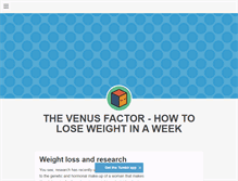 Tablet Screenshot of 1howtoloseweightinaweek.tumblr.com