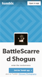 Mobile Screenshot of battlescarredshogun.tumblr.com