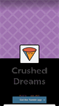 Mobile Screenshot of crusheddreams.tumblr.com