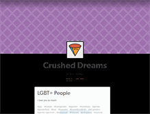 Tablet Screenshot of crusheddreams.tumblr.com