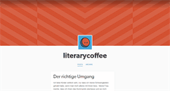 Desktop Screenshot of literarycoffee.tumblr.com