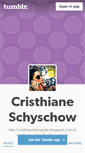 Mobile Screenshot of cristhiane-schyschow.tumblr.com