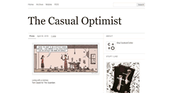 Desktop Screenshot of casualoptimist.tumblr.com