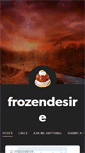 Mobile Screenshot of frozendesire.tumblr.com