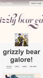 Mobile Screenshot of grizzlybeargalore.tumblr.com