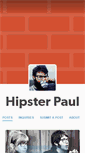 Mobile Screenshot of hippaul.tumblr.com
