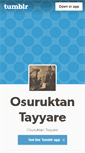 Mobile Screenshot of osuruktantayyare.tumblr.com