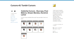 Desktop Screenshot of cursors-4u.tumblr.com