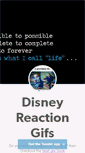 Mobile Screenshot of disney-reaction-gifs.tumblr.com