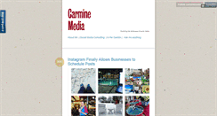 Desktop Screenshot of carminemedia.tumblr.com