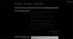 Desktop Screenshot of annarosebrase.tumblr.com