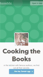 Mobile Screenshot of cookingthebooksshow.tumblr.com