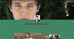 Desktop Screenshot of damianmcginty.tumblr.com